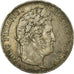 Coin, France, Louis-Philippe, 5 Francs, 1841, Rouen, EF(40-45), Silver
