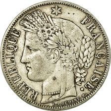 Moneta, Francia, Cérès, 5 Francs, 1851, Paris, BB, Argento, KM:761.1