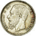 Coin, Belgium, Leopold II, 5 Francs, 5 Frank, 1876, EF(40-45), Silver, KM:24