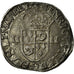 Moneta, Francia, Dauphiné, Henri IV, 1/4 Ecu, 1603, Grenoble, BB+, Argento
