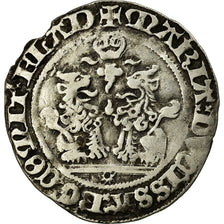 Coin, France, Flanders, Marie de Bourgogne, Double Briquet, 1477, Bruges