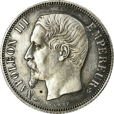 Monnaie, France, Napoleon III, Napoléon III, Franc, 1857, Paris, TTB+, Argent