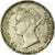 Moneda, Hong Kong, Victoria, 5 Cents, 1893, MBC+, Plata, KM:5