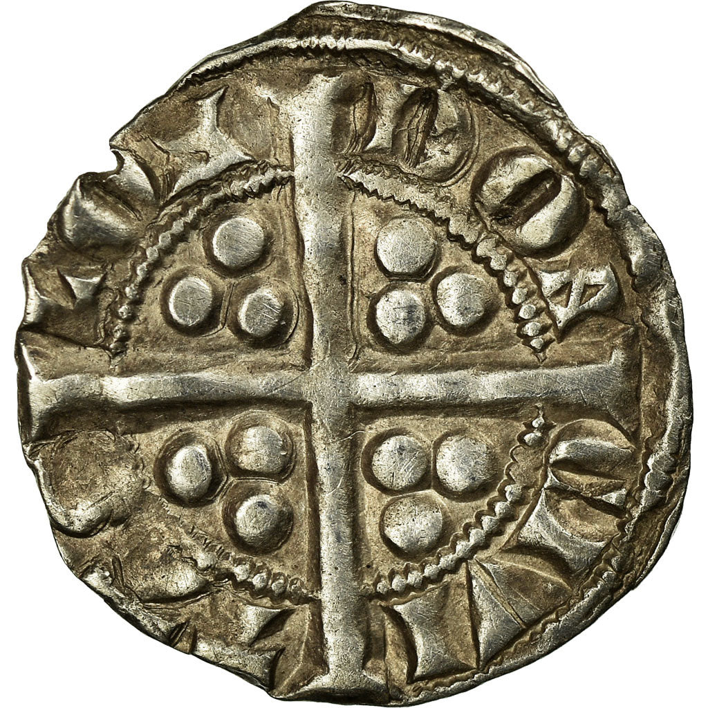 Monnaie, Grande-Bretagne, Edward I, Penny, 1280, Londres, TTB, Argent