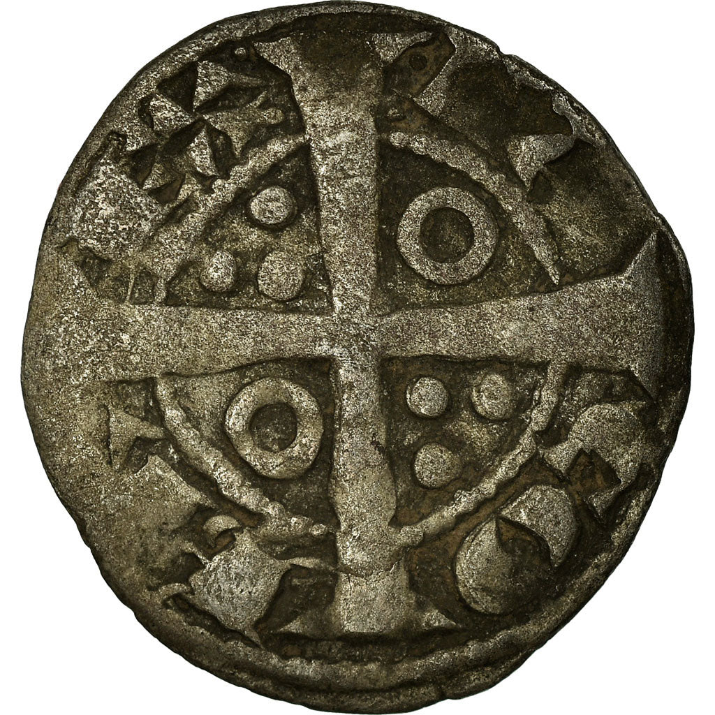 Moeda, Espanha, CATALONIA, Jaime I, Dinero, Barcelona, EF(40-45), Prata