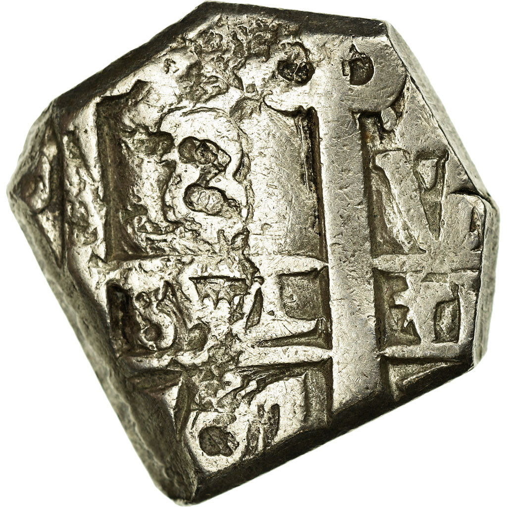 Coin, Bolivia, Charles III, 8 Reales, 1761, Potosi, COB, VF(30-35), Silver