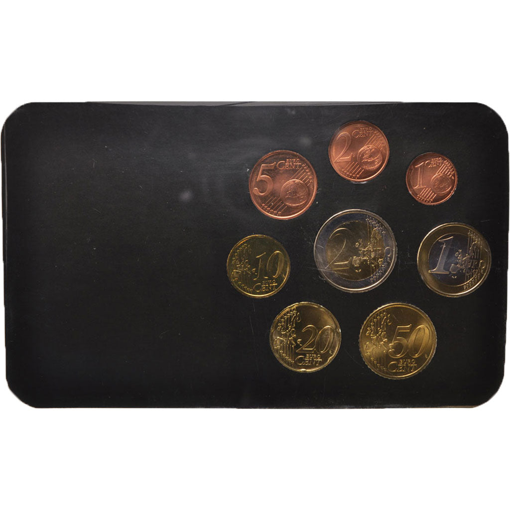 Finland, Set 1 cent 2 Euro, 2000-2005, MS(65-70), Bi-Metallic