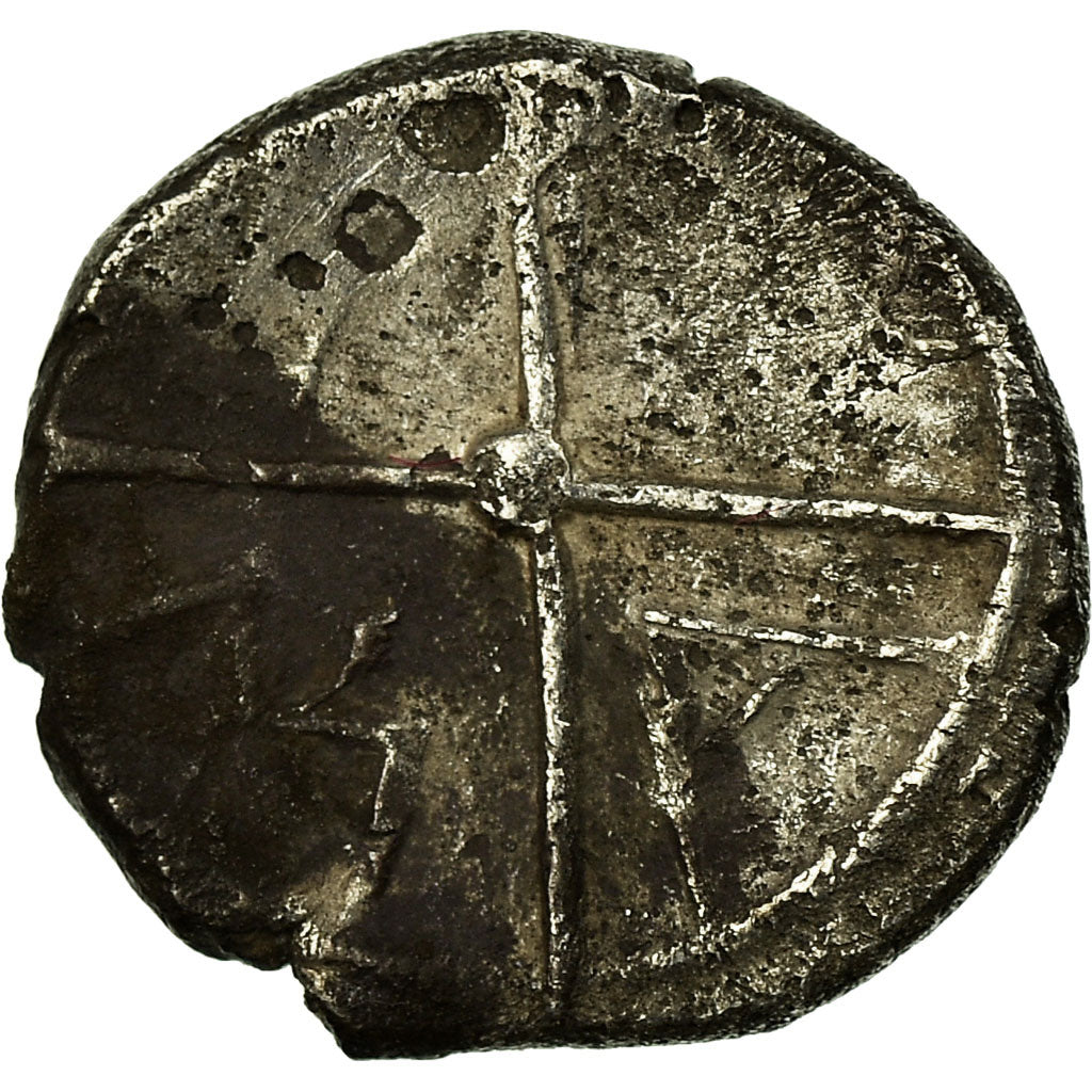 Coin, Massalia, Obol, Marseille, VF(20-25), Silver, SNG-Cop:723-8