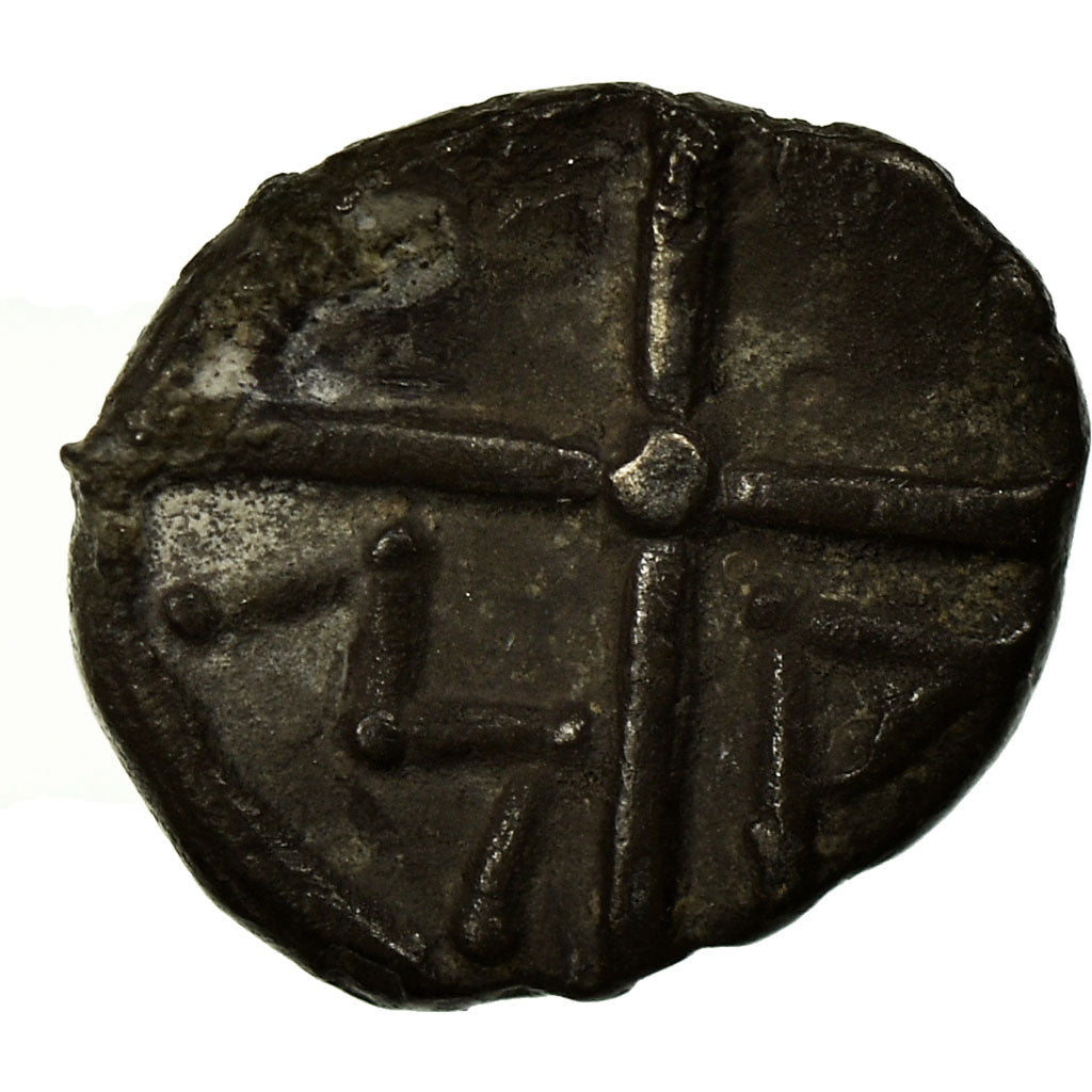 Coin, Massalia, Obol, Marseille, VF(30-35), Silver, SNG-Cop:723-8