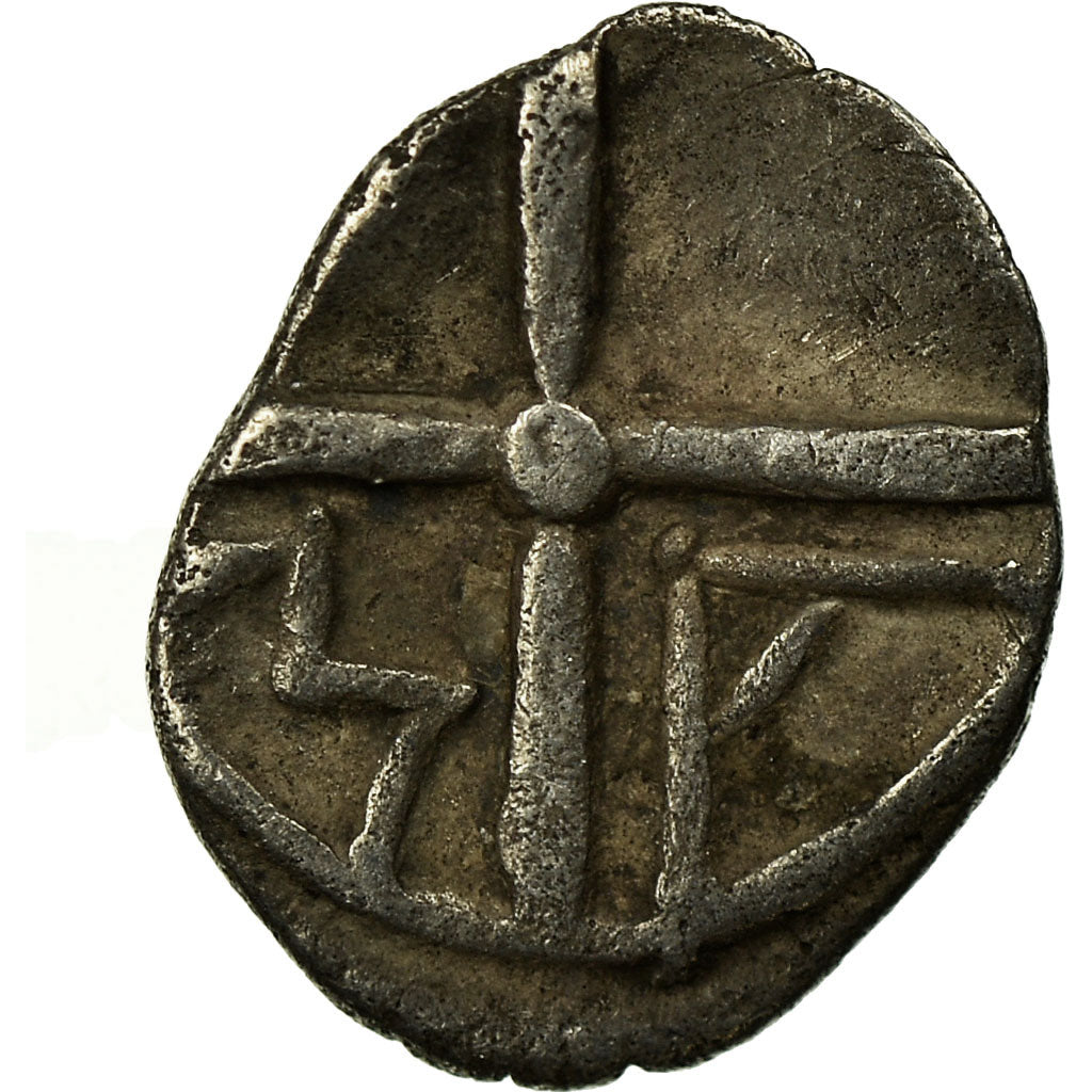 Coin, Massalia, Obol, Marseille, VF(30-35), Silver, SNG-Cop:723-8