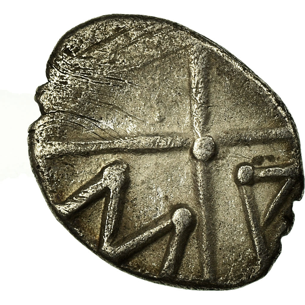 Coin, Massalia, Obol, Marseille, VF(30-35), Silver, SNG-Cop:723-8