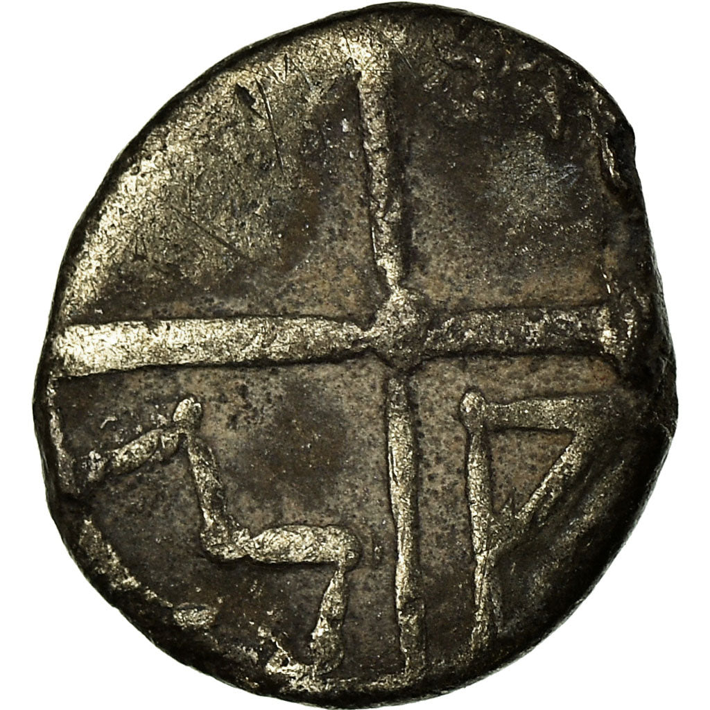 Coin, Massalia, Obol, Marseille, VF(30-35), Silver, SNG-Cop:723-8