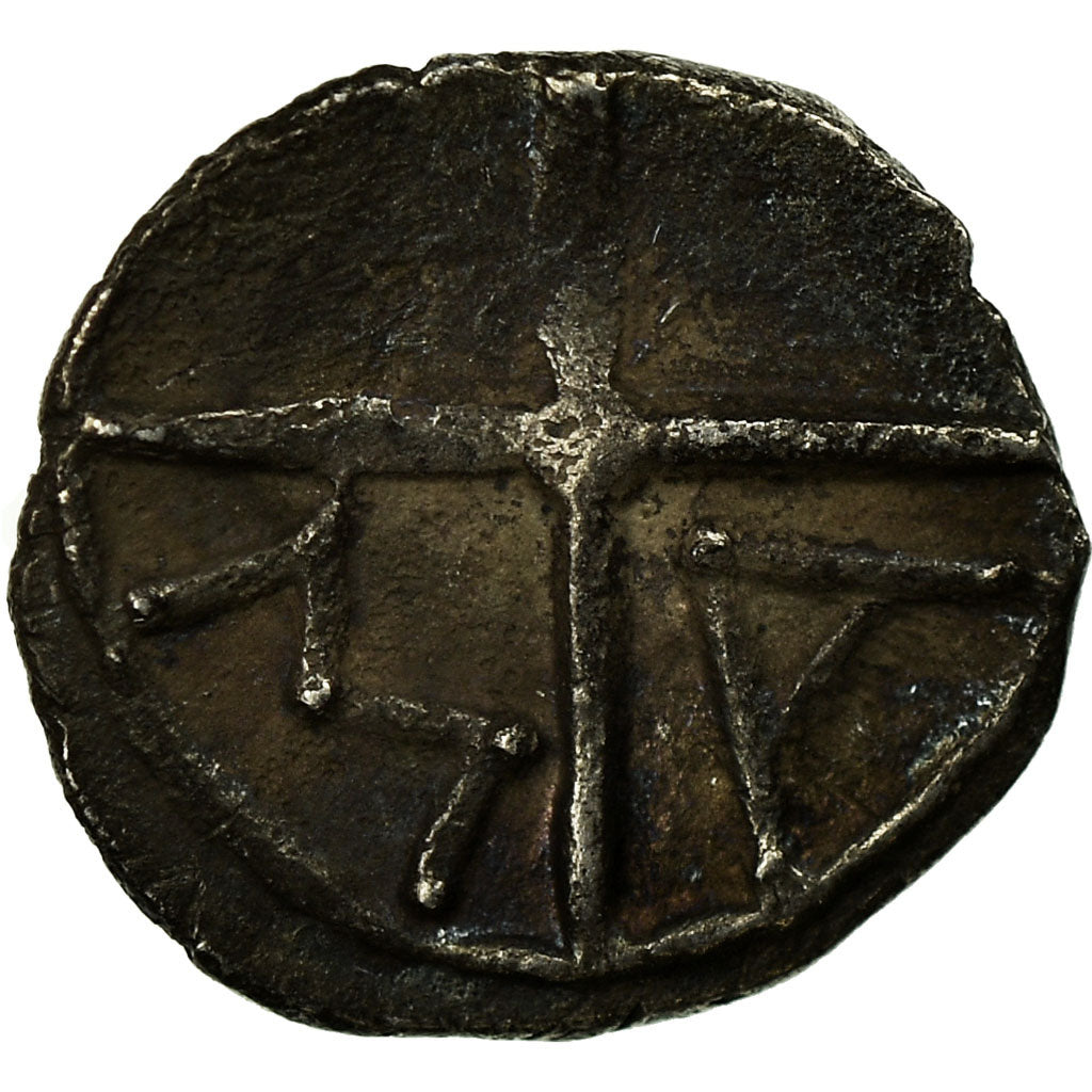 Coin, Massalia, Obol, Marseille, VF(30-35), Silver, SNG-Cop:723-8