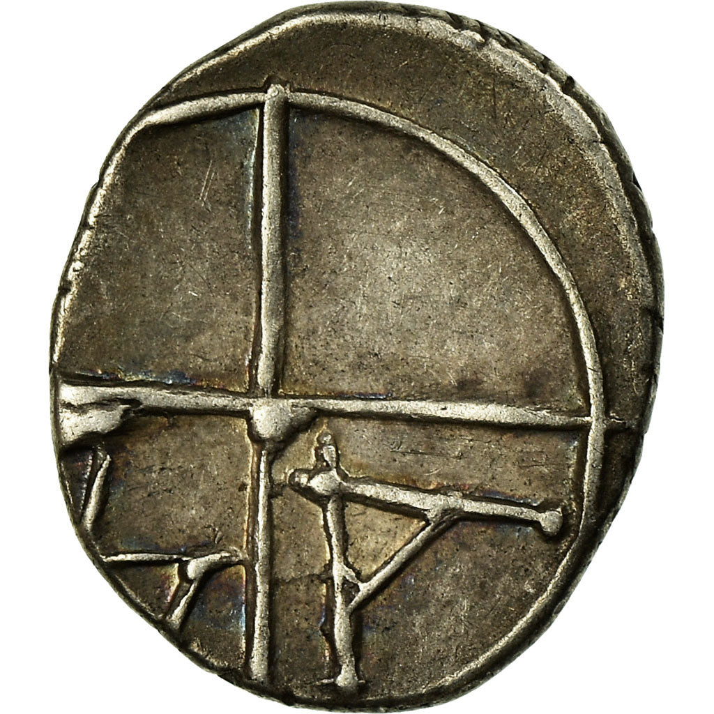 Coin, Massalia, Obol, Marseille, EF(40-45), Silver, SNG-Cop:723-8