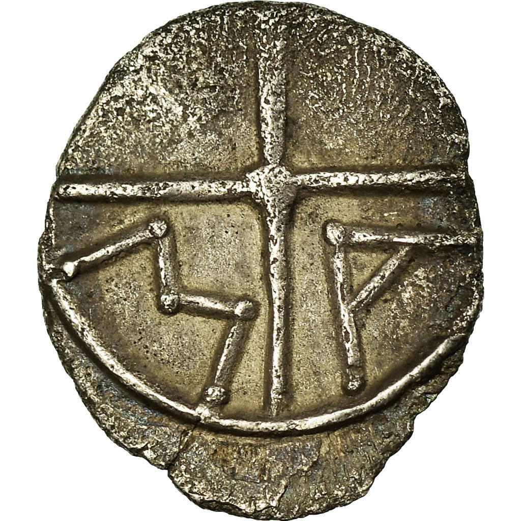 Coin, Massalia, Obol, Marseille, EF(40-45), Silver, SNG-Cop:723-8