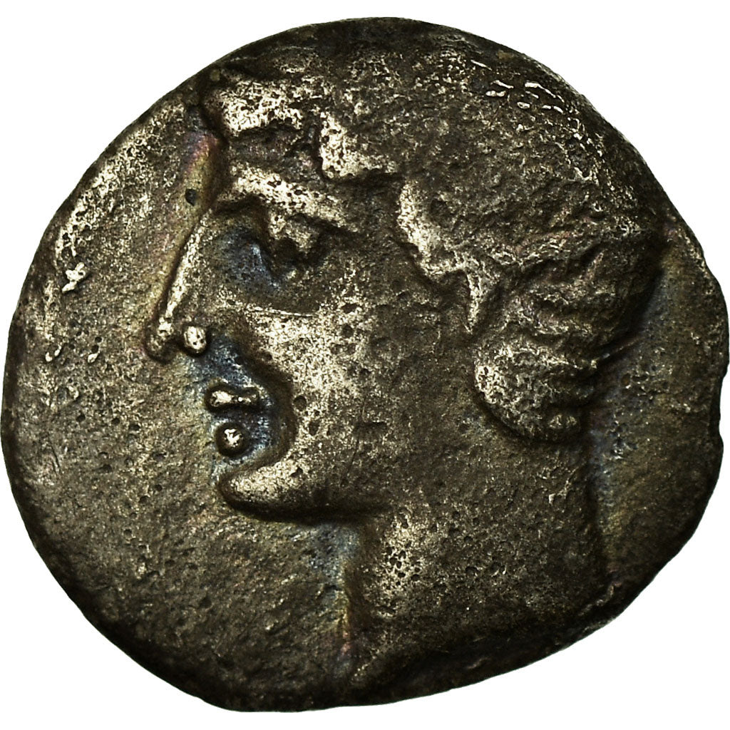 Coin, Massalia, Obol, Marseille, EF(40-45), Silver, SNG-Cop:723-8