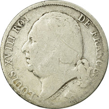 Munten, Frankrijk, Louis XVIII, Louis XVIII, Franc, 1821, Paris, ZG, Zilver