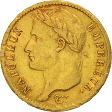 Coin, France, Napoléon I, 20 Francs, 1813, Lille, AU(50-53), Gold, KM:695.10