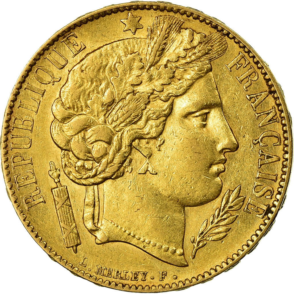 Münze, Frankreich, Cérès, 20 Francs, 1851, Paris, SS+, Gold, KM:762