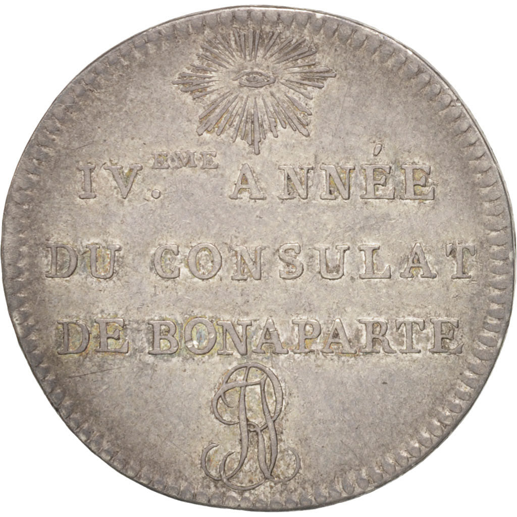 France, Napoleon I, 1 Franc, 1801, Essai, Silver, Gadoury:411, Mazard:603
