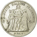 Coin, France, Hercule, 5 Francs, 1877, Bordeaux, VF(30-35), Silver, KM:820.2