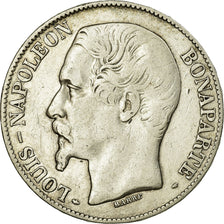 Coin, France, Napoléon III, 5 Francs, 1852, Paris, VF(30-35), Silver, KM:773.1