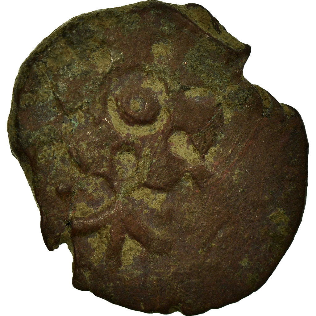 Coin, Golden Horde, Jani Beg Khan, Pul, Saray al-Jadida, VF(20-25), Copper