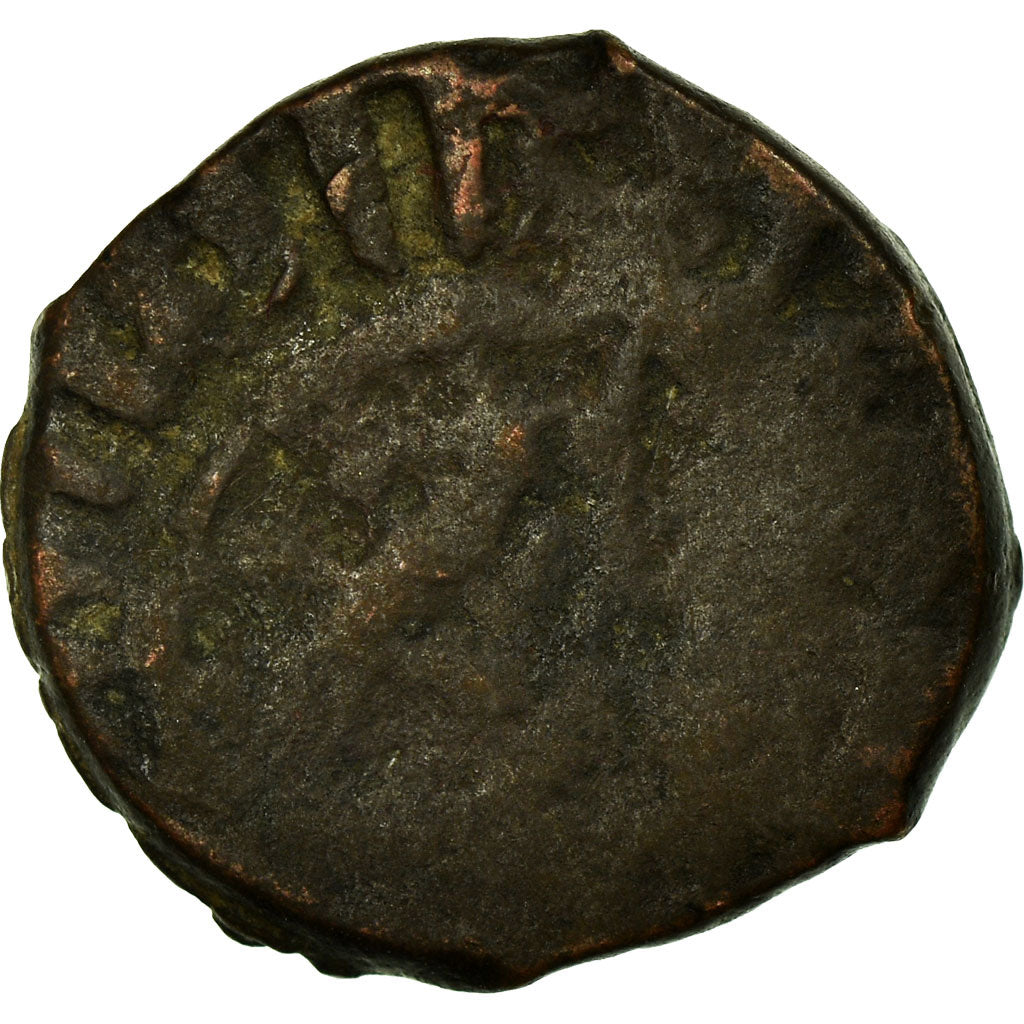 Monnaie, Golden Horde, Jani Beg Khan, Pul, Saray al-Jadida, B+, Cuivre