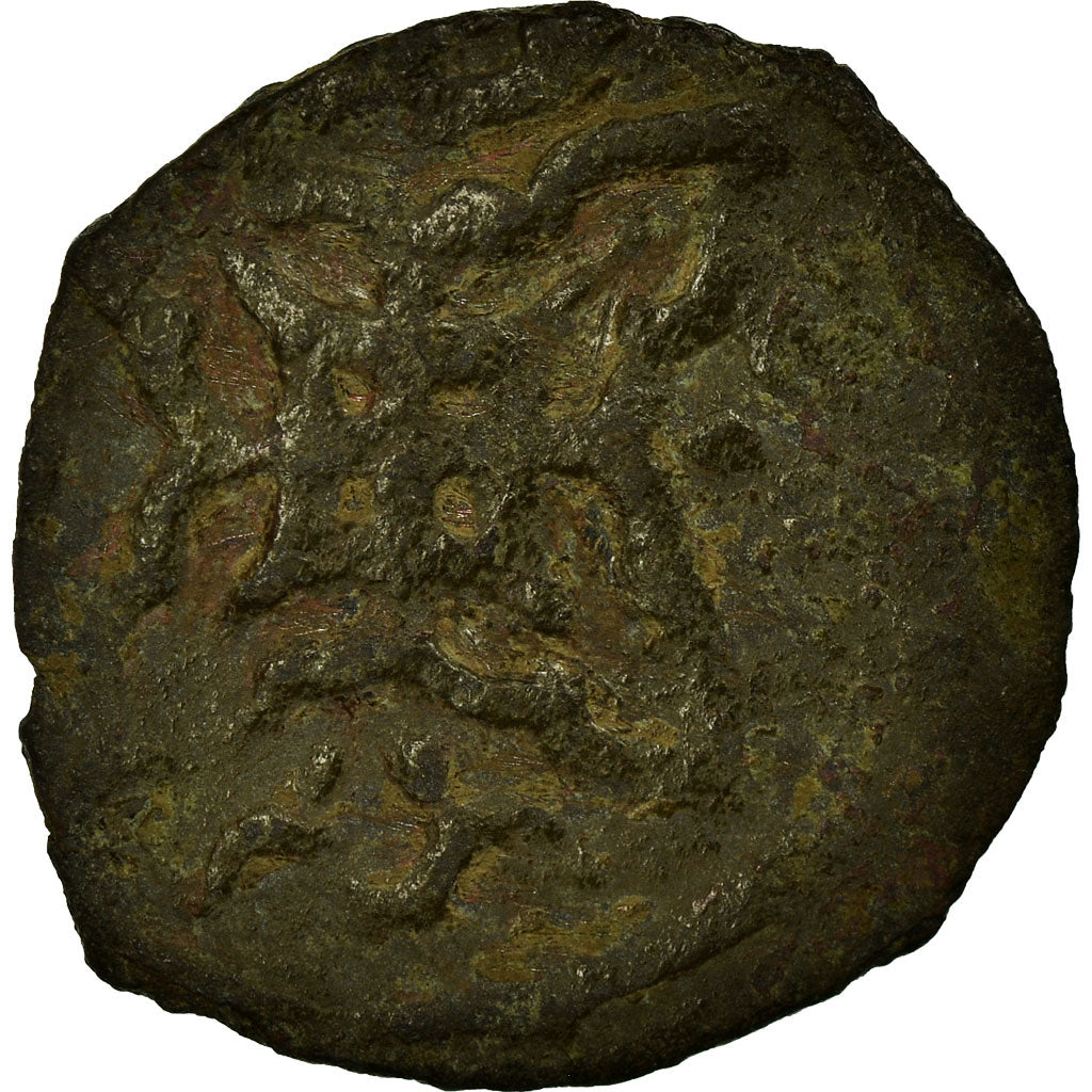 Coin, Golden Horde, Toda Mangu, Pul, Qrim, VF(20-25), Copper