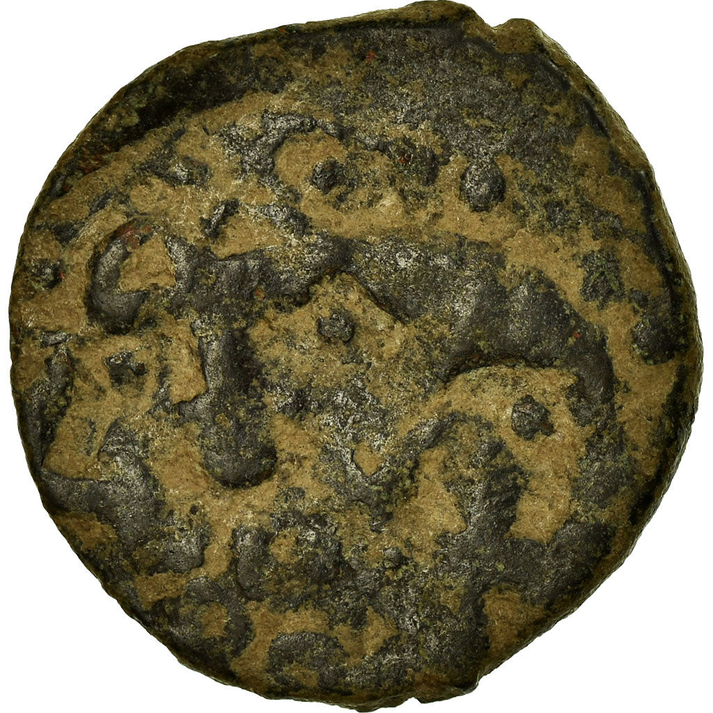 Coin, Golden Horde, Jani Beg Khan, Pul, Saray al-Jadida, VF(20-25), Copper