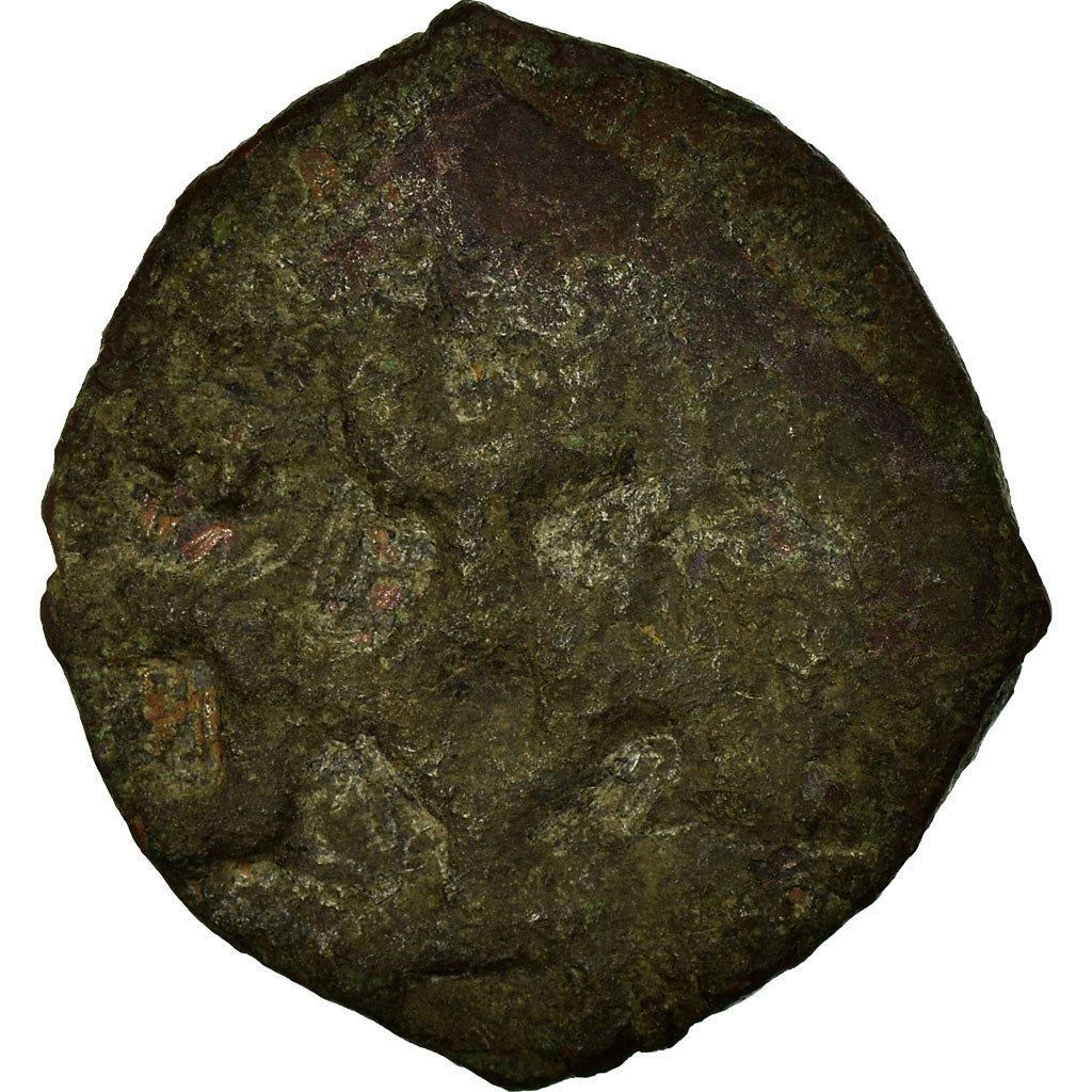 Münze, Golden Horde, Jani Beg Khan, Pul, Saray al-Jadida, SGE+, Kupfer