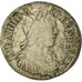 Coin, France, Louis XIV, 1/2 Écu à la mèche longue, 1652, Bourges