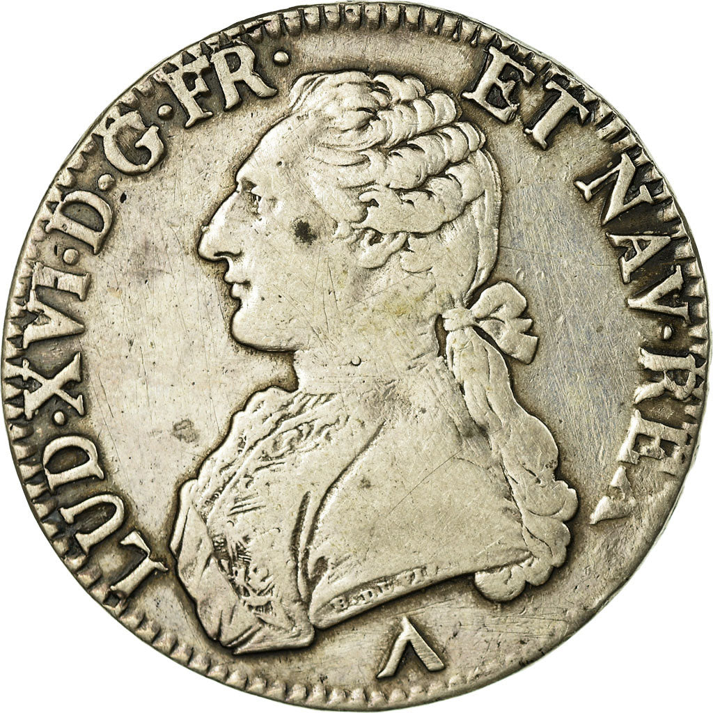 Moneda, Francia, Louis XVI, Écu aux branches d'olivier, Ecu, 1775, Lille, BC+