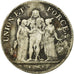 Monnaie, France, Union et Force, 5 Francs, AN 9, Bayonne, TB+, Argent