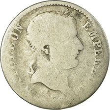 Moeda, França, Napoléon I, Franc, 1808, Toulouse, G(4-6), Prata, KM:682.9