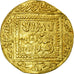 Moneta, Merinids, Abu Faris 'Abd al-'Aziz II, 1/2 Dinar, AU(50-53), Złoto
