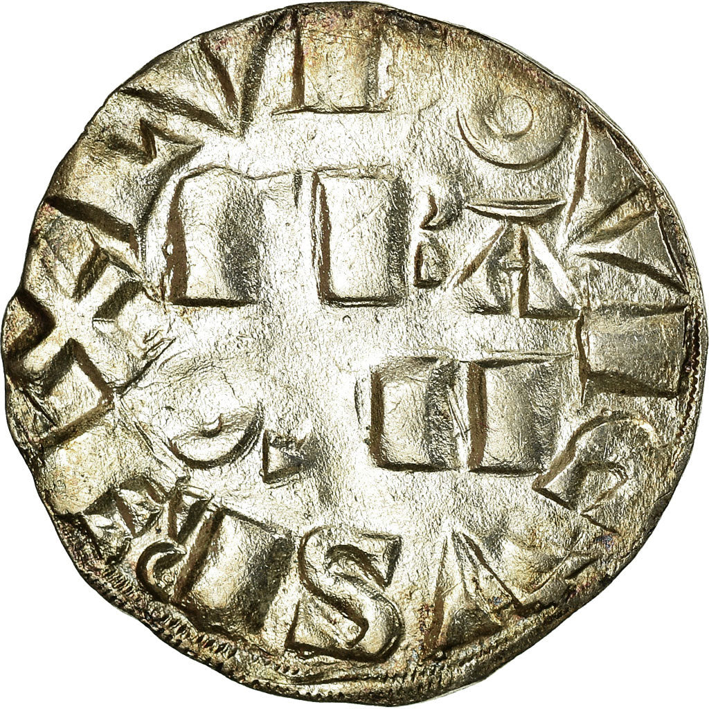 Monnaie, France, Louis VII, Denier Parisis, Paris, TTB, Argent, Duplessy:146