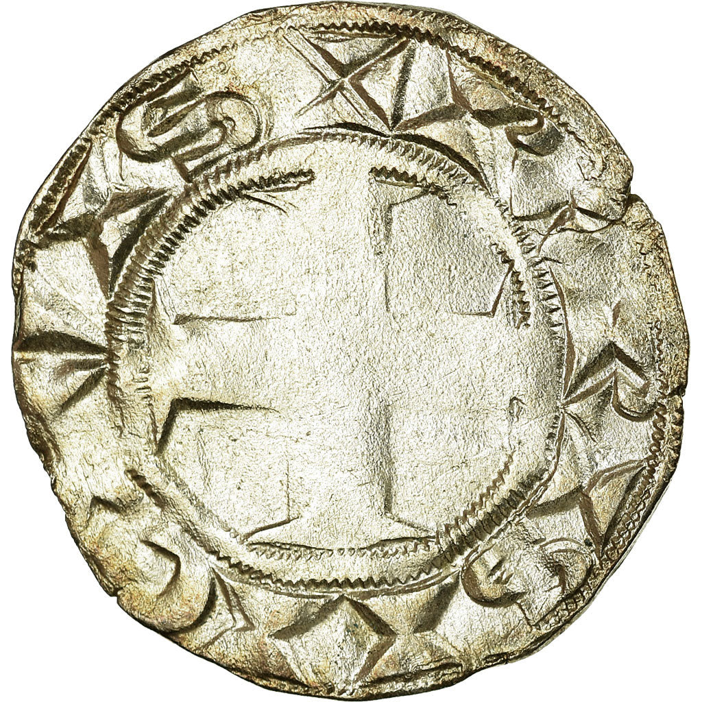 Coin, France, Louis VII, Denier Parisis, Paris, EF(40-45), Silver, Duplessy:146