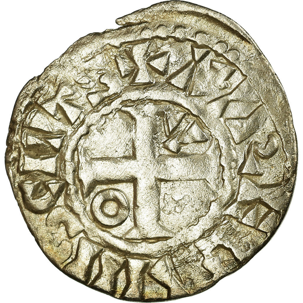 Monnaie, France, Louis VI, Denier, 1110-1130, Orléans, TTB, Argent