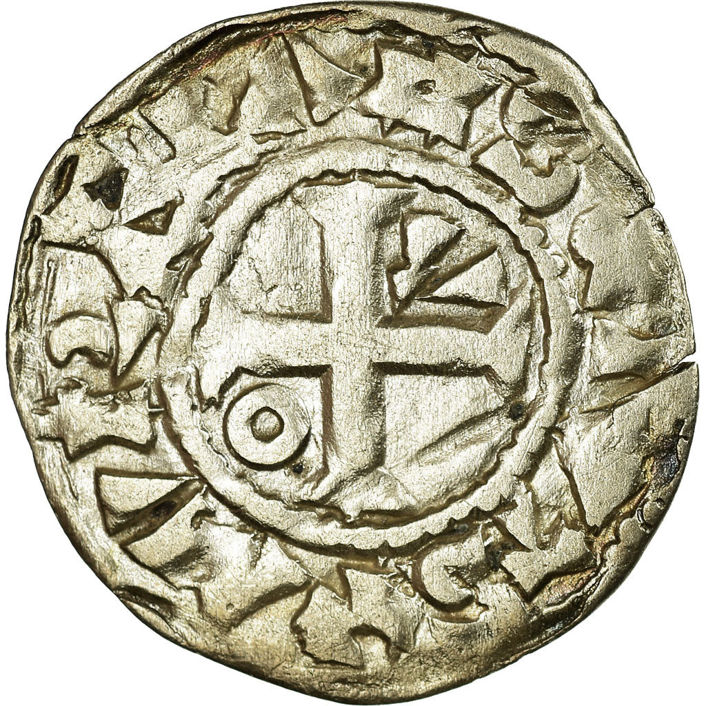 Monnaie, France, Louis VI, Denier, 1110-1130, Orléans, TTB, Argent