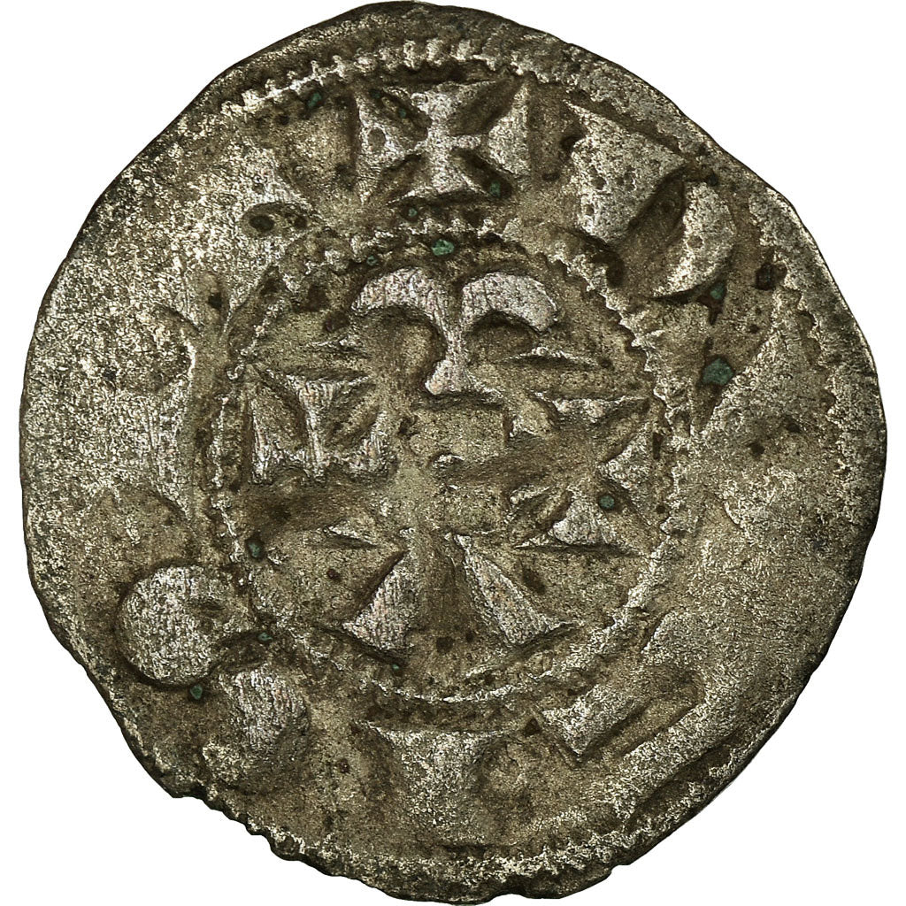 Coin, France, Aquitaine, Aliénor, Denarius, 1189-1204, VF(30-35), Silver