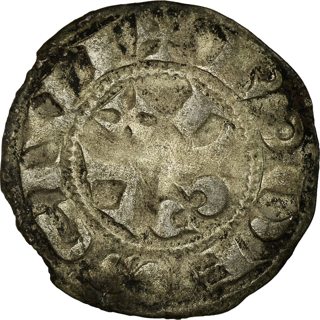 Coin, France, Languedoc, Hugues II et Hugues III, Denarius, 1156-1180, Rodez