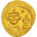 Moneda, Heraclius 610-641, Solidus, 610-641 AD, Constantinople, EBC, Oro