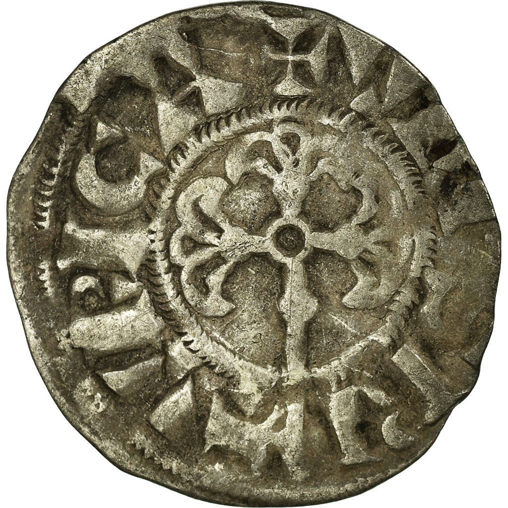 Coin, France, Louis VII, Denarius, Bourges, VF(30-35), Silver, Duplessy:134
