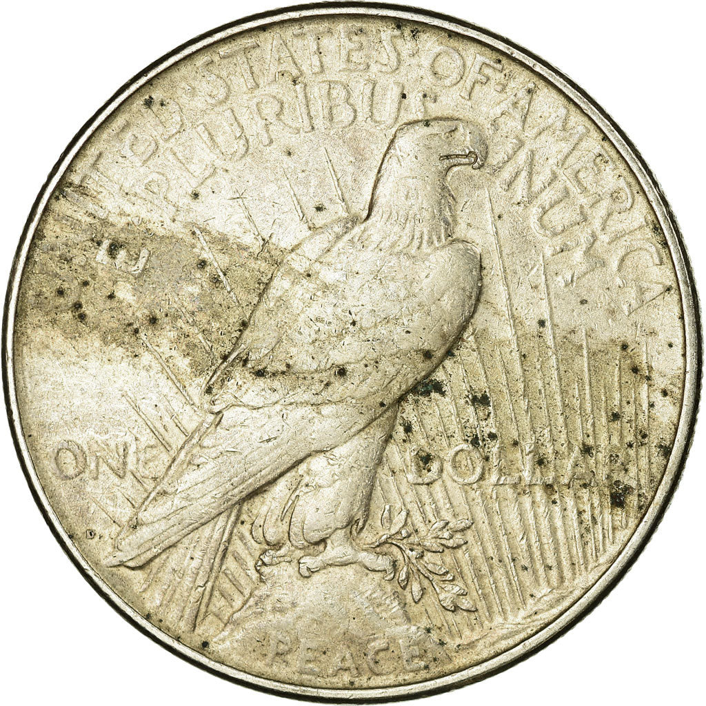 Coin, United States, Peace Dollar, Dollar, 1923, U.S. Mint, Denver, EF(40-45)