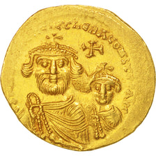 Coin, Heraclius 610-641, Solidus, 610-641 AD, Constantinople, MS(63), Gold