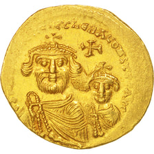 Münze, Heraclius 610-641, Solidus, 610-641 AD, Constantinople, UNZ, Gold