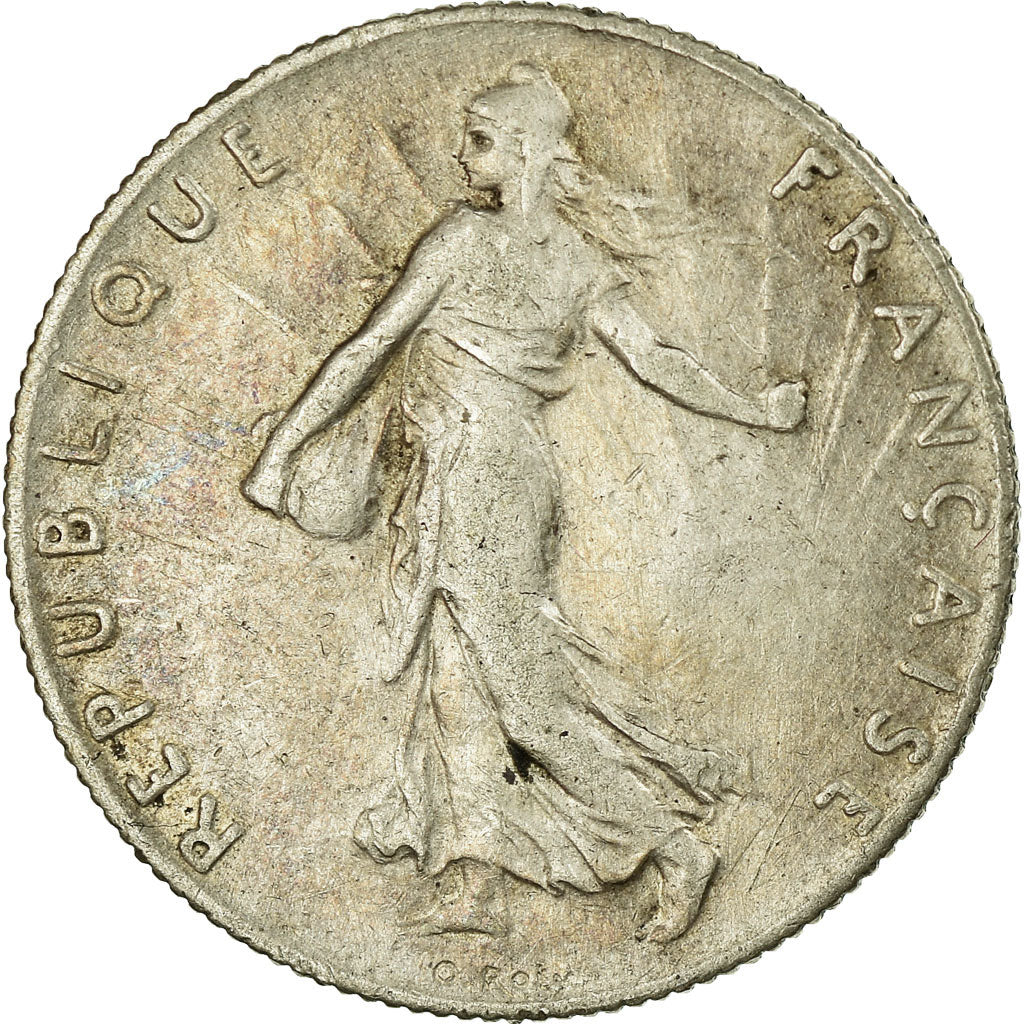 Coin, France, Semeuse, 50 Centimes, 1901, Paris, EF(40-45), Silver, KM:854