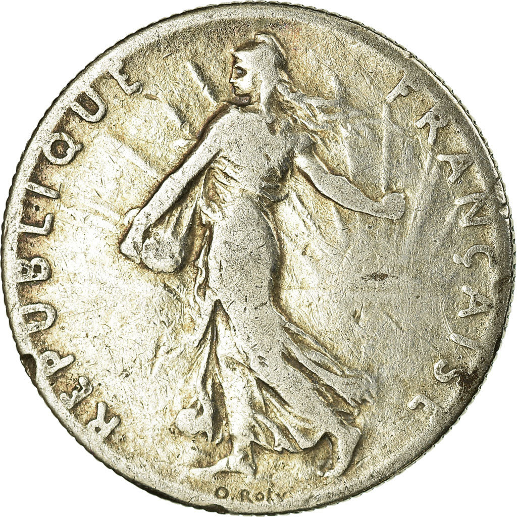 Münze, Frankreich, Semeuse, 50 Centimes, 1902, Paris, S+, Silber, KM:854