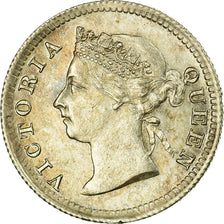 Coin, Hong Kong, Victoria, 5 Cents, 1898, AU(55-58), Silver, KM:5